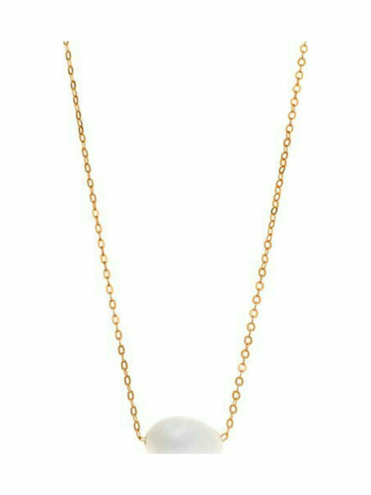 Senza from Gold Plated Silver with Pearls