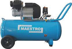 Maestro MAC-100VT Κομπρεσέρ Αέρος 3hp / 100lt