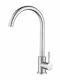 Landsh Tall Kitchen Faucet Counter Silver