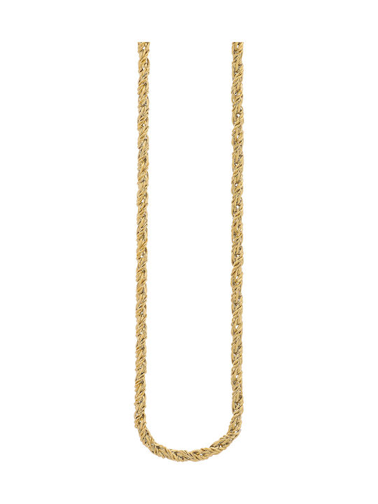 Visetti Chain Neck made of Steel Gold-plated