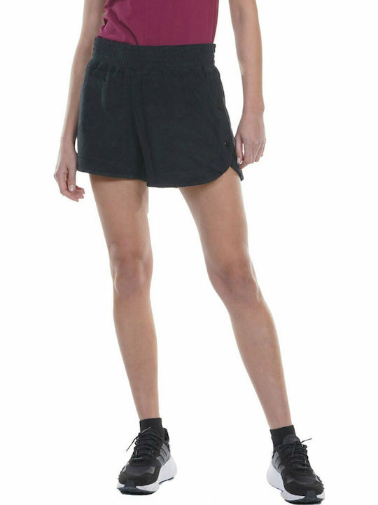 Women's Terry Sporty Shorts Black