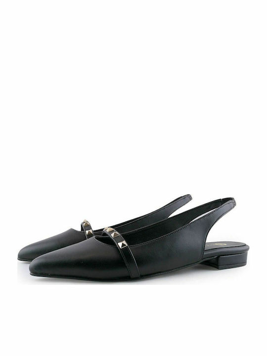 Stefania Damen Ballerinas Slingback in Schwarz ...
