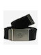 Emerson Men's Fabric Webbing Belt Wide Elastic Belt Black