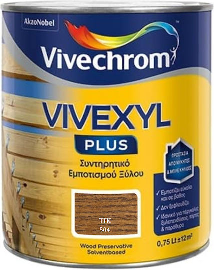 Vivechrom Vivexyl Plus Пропитка 504 Тик 5313382 2.5лт