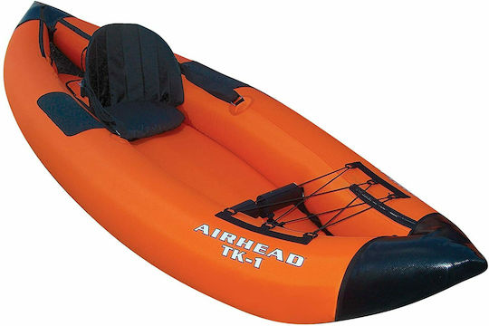 Airhead Montana AHTK-1 Φουσκωτό Kayak Θαλάσσης 1 Ατόμου Πορτοκαλί