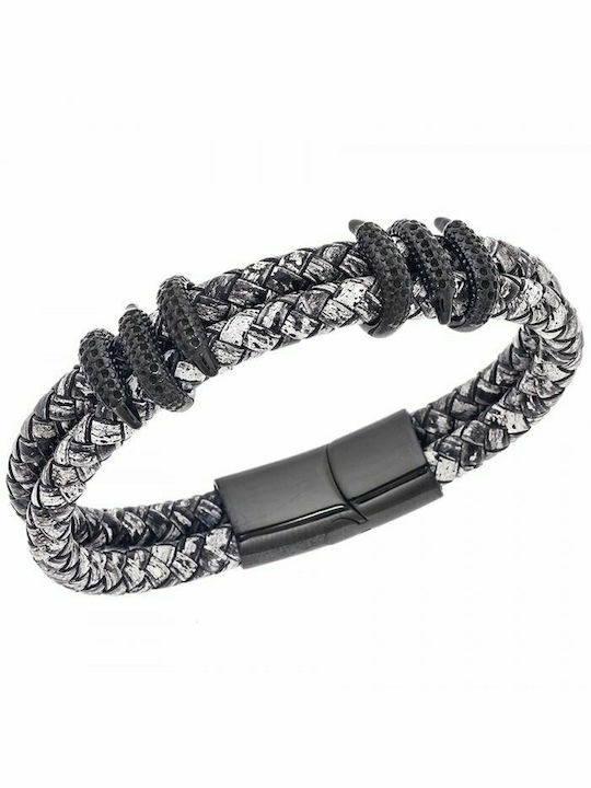 Senza Herren Armband aus Leder