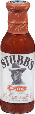 Stubb's Sauce Pork Chili, Lime & Ginger 340ml