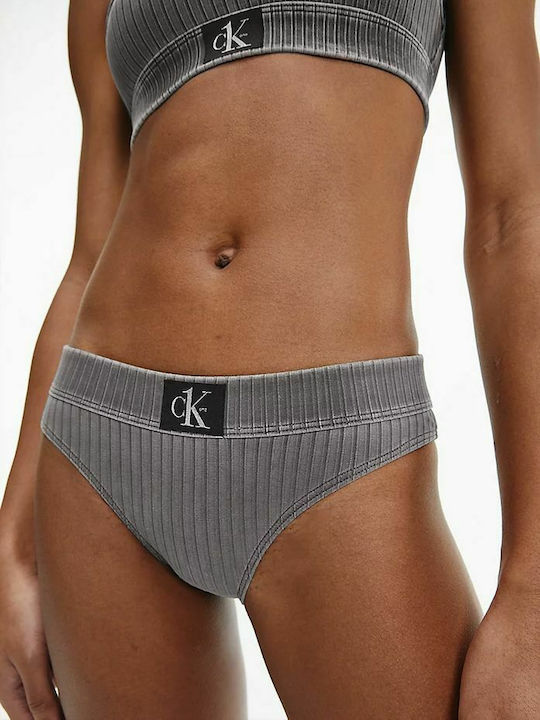 Bikini Inferioare Slip Gri