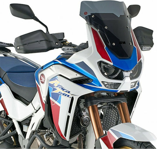 Givi Motorcycle Windshield & Windscreen Tinted Visor for Honda Africa Twin CRF1000L Adventure Sports 2020 D1178B