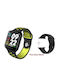 T55 Smartwatch mit Pulsmesser (Black / Green)