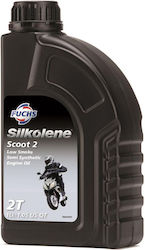 Fuchs Silkolene Scooter 2T Ημισυνθετικό Λάδι Μοτοσυκλέτας για Δίχρονους Κινητήρες 1lt