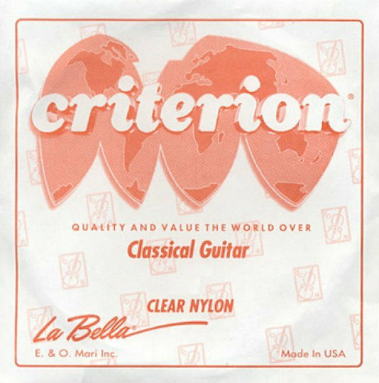 La Bella Criterion C753 N.3 Single Nylon Classical Guitar String