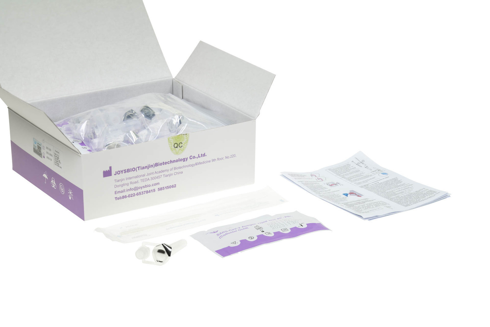 Joysbio PRO SARSCοV2 Antigen Rapid Test Kit 20τμχ Skroutz.gr