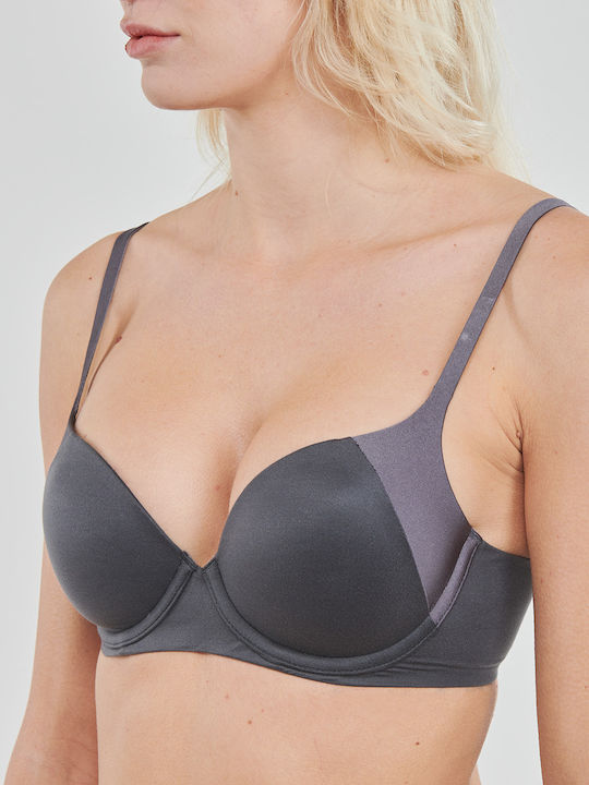 Triumph Body Make-up Soft Touch Γκρι Σουτιέν με...