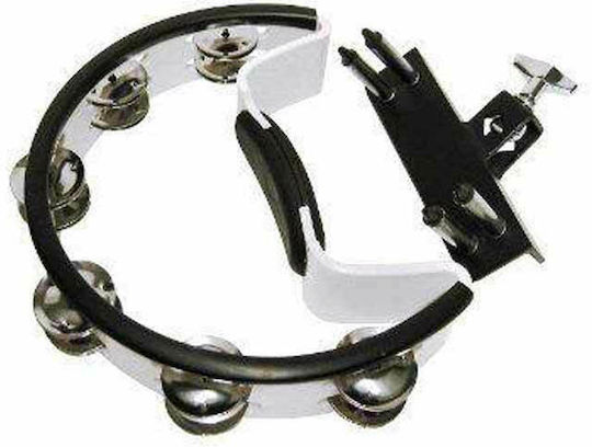 Pearl PTM-10 Ασημί Πλαστικό Ντέφι Hi-Hat με Διπλή Σειρά Ζίλιες