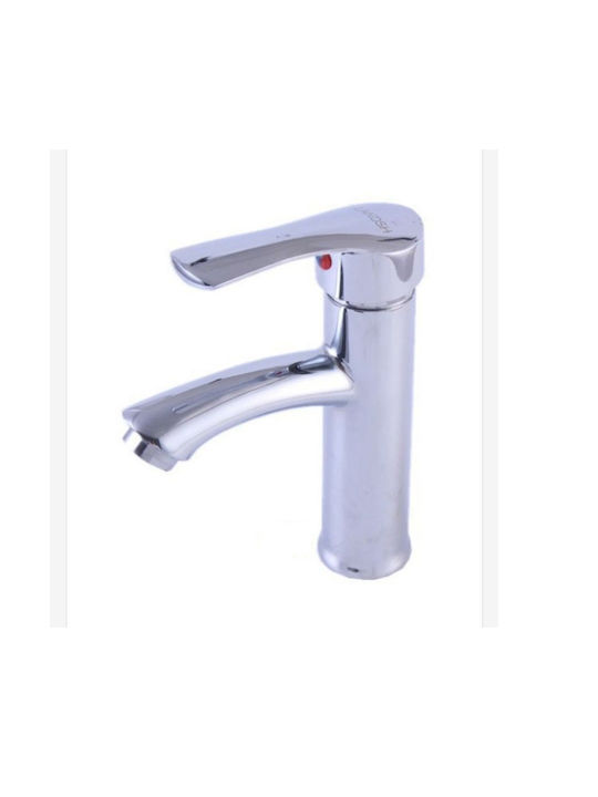 Poly-17 Mixing Sink Faucet Silver