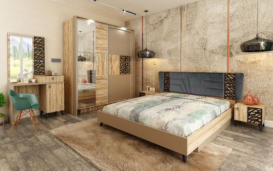 Ego Bedroom Furniture Set 160x200cm 5 Pieces
