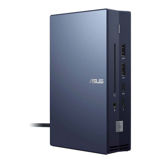 Asus SimPro Dock 2 USB-C Docking Station με HDMI/DisplayPort 4K PD Ethernet και συνδεση 3 Οθονών Μαύρο