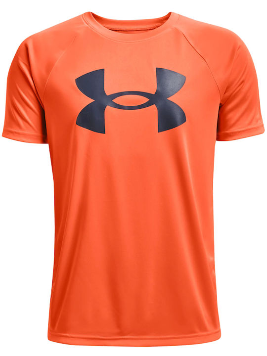 Under Armour Παιδικό T-shirt Πορτοκαλί Tech