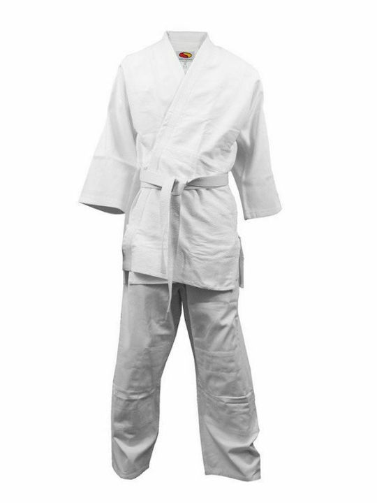 SMJ Sport HS-TNK-000008568 Copii Uniforme Judo Alb