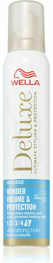 Wella Deluxe Αφρός Μαλλιών Όγκος 200ml