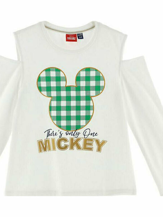 Παιδική Μπλούζα Μακρυμάνικη Mickey Head