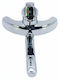 PR18-11809 Küchenarmatur Wand Silber