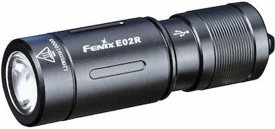 Fenix Rechargeable Keychain Flashlight LED Waterproof IP68 with Maximum Brightness 200lm