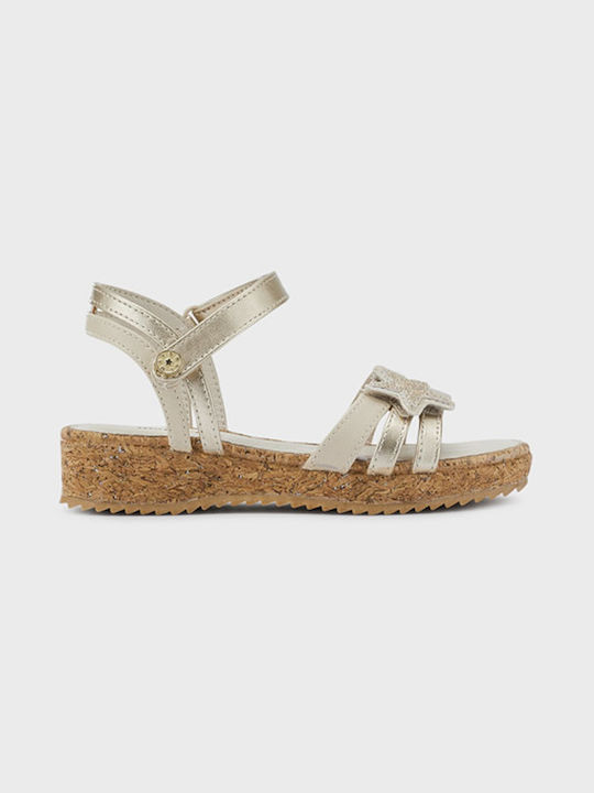 Mayoral Kinder Sandalen Gold