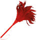 Darkness Φτερό για Γαργάλημα Feather 24cm Red