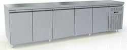 Dominox Freezer Bench with 5 Doors PIK-277-5G Dominox Freezer Bench with 5 Doors PIK-277-5G