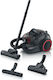 Bosch Staubsauger 750W Beutellos 2Es Schwarz