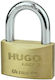 Hugo Locks Ultra Line Бронзово Лукето Заключване на скоба с ключ 40мм 1бр