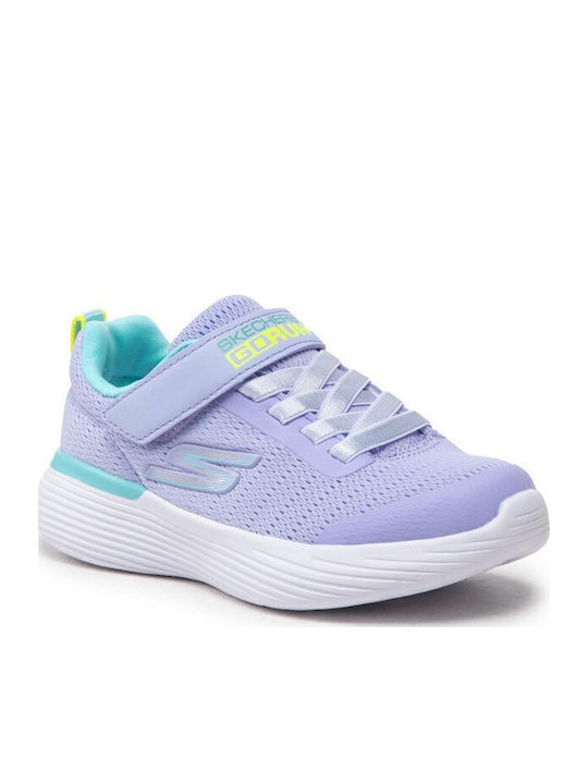 Go Run Παιδικά Sneakers με Σκρατς Λιλά