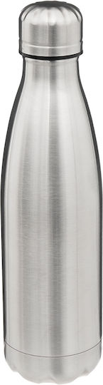 5Five Μπουκάλι Θερμός Ανοξείδωτο 500ml Ασημί