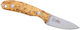 Casstrom Mini Hunter Knife Brown with Blade made of Stainless Steel in Sheath