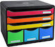Exacompta Schreibtischschublade 6 Positionen 35.5x27x27.1cm Mehrfarbig