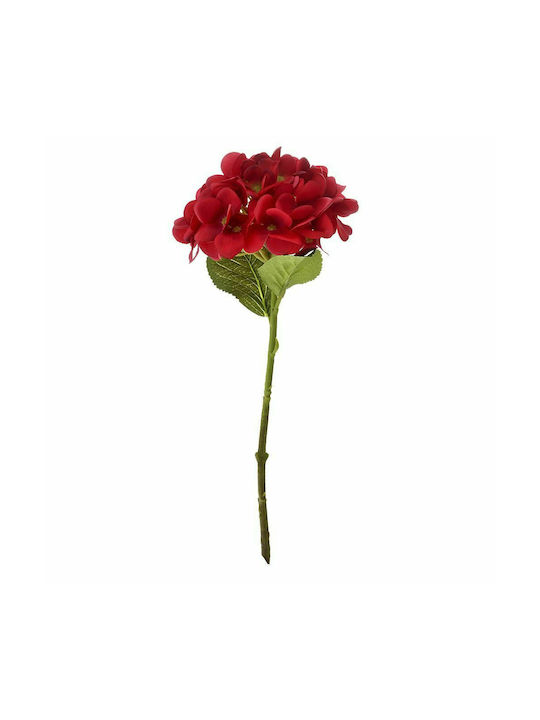 Iliadis Ramură Decorativă Artificială Hortensia Red 33cm 1buc