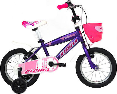 Alpina Beleno 16" Kids Bicycle BMX (2022) Purple