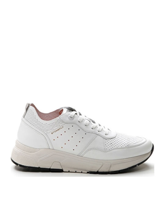 Action 17 Ανδρικά Sneakers Λευκά
