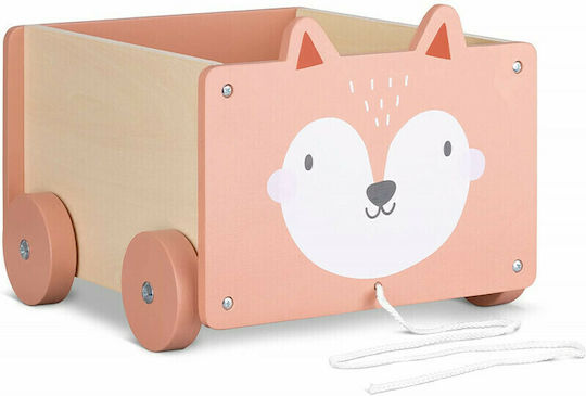 Navaris Children's Storage Box made of Wood Brown 26.4x20x25.8cm 1pcs