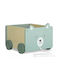 Navaris din Lemn Turcoaz 26.4x20x25.8cm 1buc