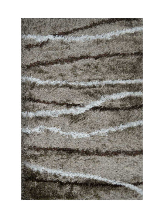 Carpet Glamour Shaggy 7202 Beige 160X230cm