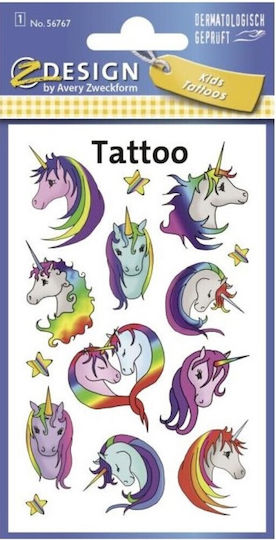 Avery Unicorn Παιδικά Τατουάζ