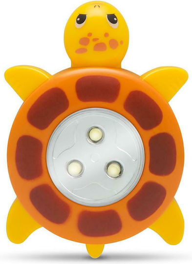 Nursery Night Light LED Turtle Battery Yellow