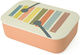 Chic Mic Classic Plastic Food Container Thermo Beige with Compartments 420ml