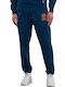 Men's Sweatpants with Rubber Oxford Blue