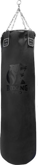 Boxing Pro Boxing Pro King Συνθετικός Σάκος Μποξ Άδειος με Ύψος 130cm Μαύρος