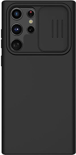 Nillkin Camshield Silky Back Cover Σιλικόνης 0.2mm Μαύρο (Galaxy S22 Ultra 5G)