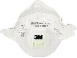 3M VFlex 9163 Disposable Protective Mask FFP3 NR D White 15pcs